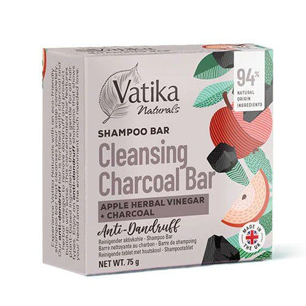 Vatika Naturals Shampoo Cleansing Charcoal Bar 75g - Africa Products Shop