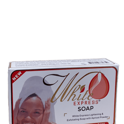 White Express Express Lightening Exfolianting Apricot Powder Soap  200 g - Africa Products Shop