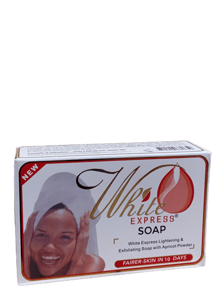 White Express Express Lightening Exfolianting Apricot Powder Soap  200 g - Africa Products Shop