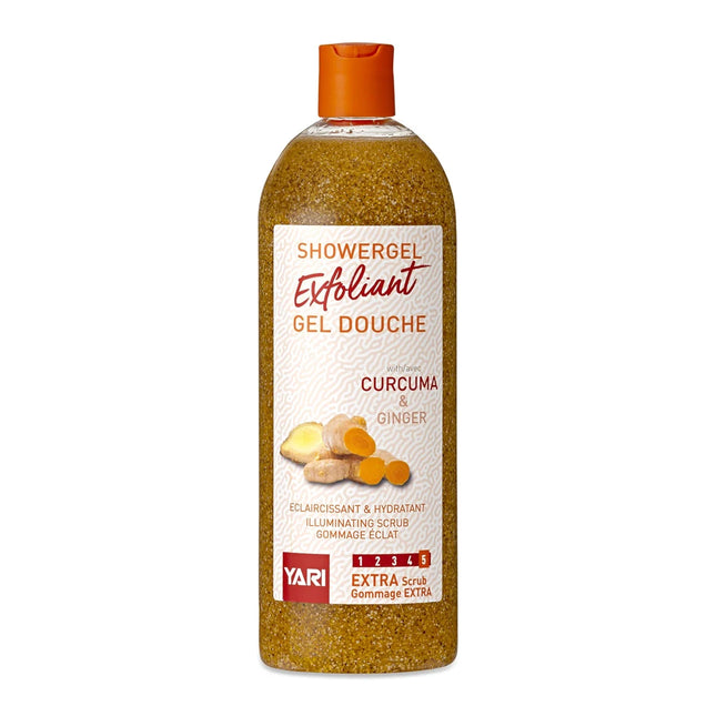 Yari Showergel Exfoliant Scrub Curcuma & Ginger 1000ml - Africa Products Shop