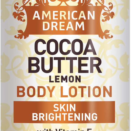 American Dream Cocoa Butter Body Lotion Lemon Skin Brightening 750 ml